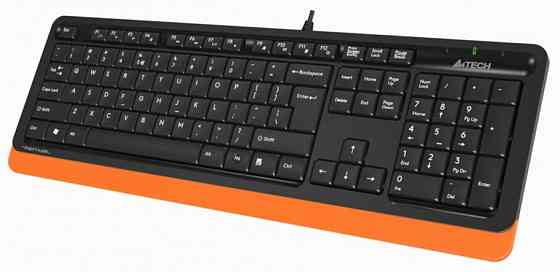 Клавиатура A4tech Fstyler Fk10 Orange-Black Usb (арт-1851) Донецк