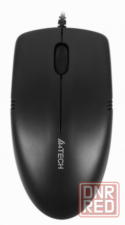 Мышь A4tech Op-530nu, 1000dpi, черный, проводная (арт-5248) Донецк - изображение 1