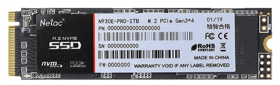 Твердотельный накопитель Ssd M.2 Nvme Netac N930e Pro (Nt01n930e-001t-E4x) 1тб (арт-3371) Донецк
