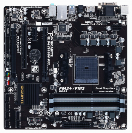 Материнская плата Gigabyte Ga-F2a78m-D3h (Rev. 3.0) б/у (арт-1943) Донецк