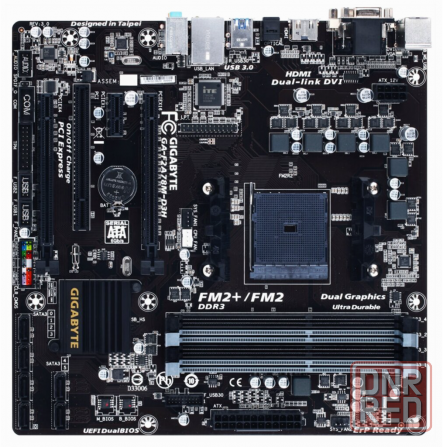 Материнская плата Gigabyte Ga-F2a78m-D3h (Rev. 3.0) б/у (арт-1943) Донецк - изображение 1
