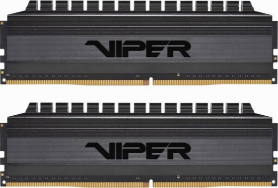 Оперативная память Dimm Ddr4 8gb 3200mhz Patriot Viper 4 Blackout (Pvb48g320c6k) (2x4gb Kit) (арт-15 Донецк