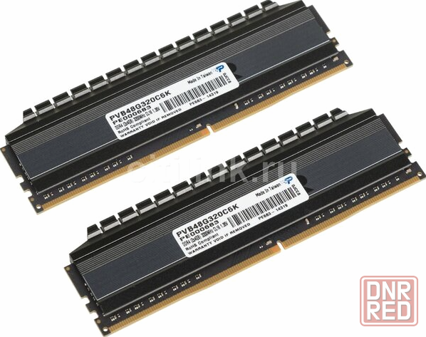Оперативная память Dimm Ddr4 8gb 3200mhz Patriot Viper 4 Blackout (Pvb48g320c6k) (2x4gb Kit) (арт-15 Донецк - изображение 3