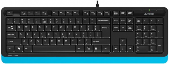 Клавиатура A4tech Fstyler Fk10 Black-Blue Usb черный (арт-8852) Донецк