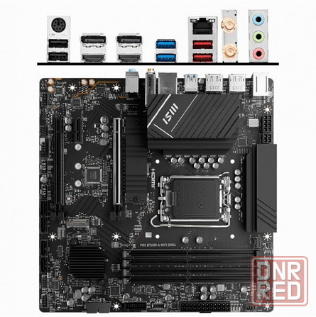 Материнская плата Msi Pro B760m-A Wifi Ddr4matx, Ret Lga 1700 (арт-5174) Донецк - изображение 3