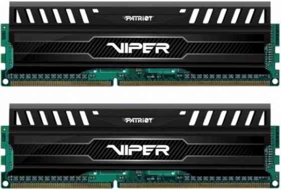 Оперативная память Ddr3 Patriot Viper 3 - 2x 4gb, 1600 мгц, Dimm, Cl9 (Pv38g160c9k) (арт-3321) Донецк
