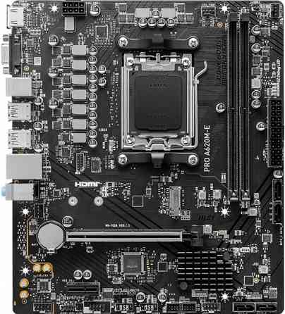 Материнская плата Msi Pro A620m-E Socket Am5 Amd B650 2xddr5 Matx Raid/Vga/Hdmi (арт-8305) Донецк