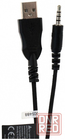 Наушники с микрофоном A4tech Bloody G200 Aux3.5-4pin +Usb черно красные (арт-5035) Донецк - изображение 2