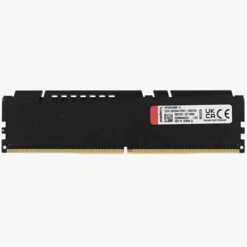 Kingston Fury Beast Black Ddr5 Dimm 5200mhz Pc-41600 Cl40 - 8gb Kf552c40bb-8 Oem (арт-8685) Донецк