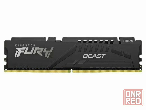 Kingston Fury Beast Black Ddr5 Dimm 5200mhz Pc-41600 Cl40 - 8gb Kf552c40bb-8 Oem (арт-8685) Донецк - изображение 1