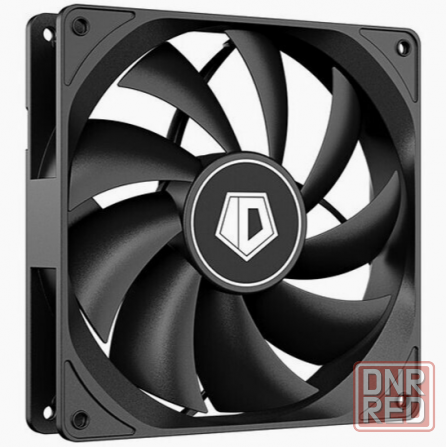 Вентилятор для корпуса Id-Cooling 120x120mm 3pin 1250rpm Black (Fl-12025k) (арт-1488) Донецк - изображение 1