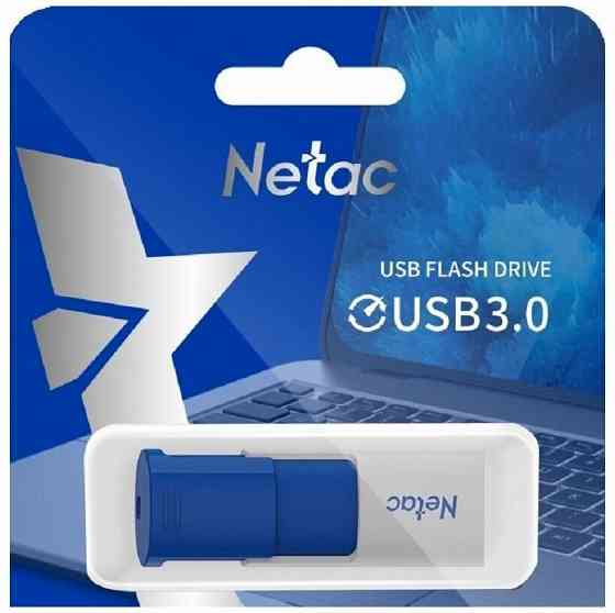 Usb флешка Netac U182 64gb Blue Usb 3.0 (Nt03u182n-064g-30bl) (арт-8246) Донецк