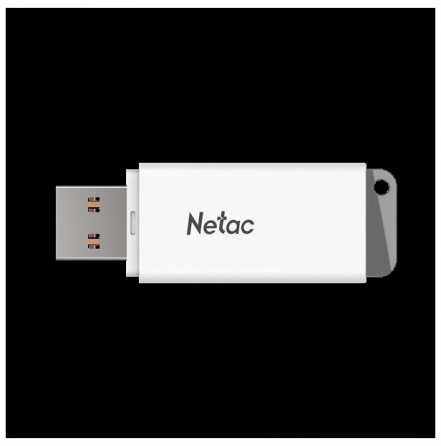Накопитель Usb 3.0 128gb Netac Nt03u185n-128g-30wh U185, белый (арт-2510) Донецк