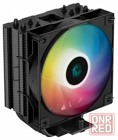 Кулер для процесса Deepcool Ag400 Bk Argb Intellga1700/1200/1151/1150/1155, Amd Am5/Am4 (727774) (ар Донецк - изображение 1