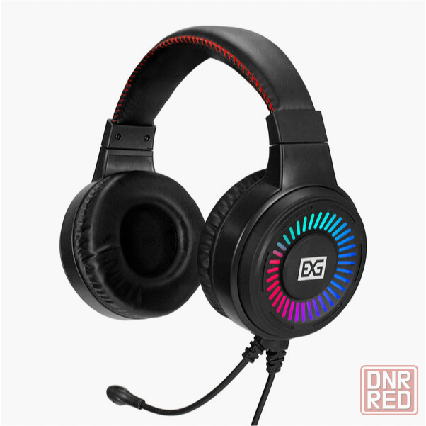 Полноразмерные игровые наушники с микрофоном (гарнитура) Exegate Gaming Hs-520g (Usb, 2x3.5мм, динам Донецк - изображение 1