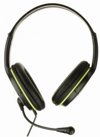 Компьютерная гарнитура Genius Hs-400a, черный/зеленый (арт-3638) Донецк