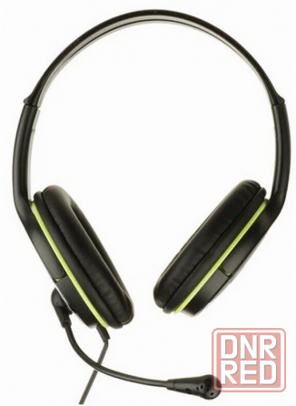 Компьютерная гарнитура Genius Hs-400a, черный/зеленый (арт-3638) Донецк - изображение 2