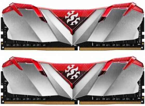 Модуль памяти Adata 16gb (2 X 8gb) Udimm, Xpg Gammix D30, 3200mhz Cl16-20-20, 1.35v, красный радиато Донецк