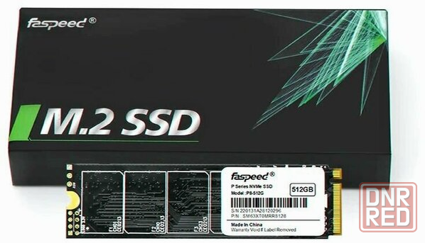 Твердотельный накопитель Ssd M.2 Nvme Faspeed Fs512g (Fs512g-M28230) 512гб (арт-7886) Донецк - изображение 1
