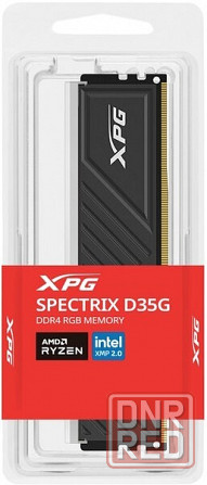 Оперативная память Ddr4 Adata Xpg Spectrix D35g Rgb 32gb Ddr4-3200 (Ax4u320032g16a-Sbkd35g) (арт-805 Донецк - изображение 1