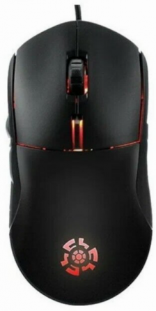 Игровая мышь Qumo Ufo M77, 2400dpi, черный, проводная (арт-2660) Донецк
