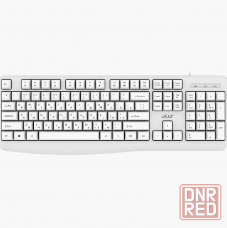 Клавиатура Acer Okw301 белый (Zl. Kbdcc.01b) (арт-3044) Донецк - изображение 3