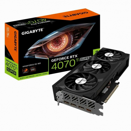 Видеокарта Gigabyte Geforce Rtx 4070 Ti Super Windforce Oc 16gb (Gv-N407tswf3oc-16gd) (арт-2885) Донецк