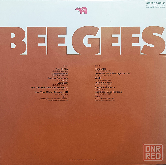Виниловая пластинка LP "Bee Gees" -1968-1971 года сборник Донецк - изображение 2