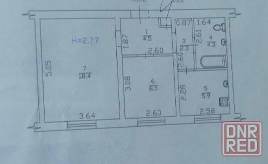 Продажа 2-х комнатной квартиры Макеевка, Горняцкий район, ул.Сусанина, дк имени Кирсаново Макеевка - изображение 9