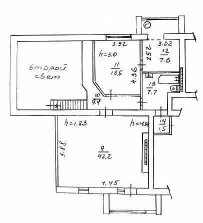 Продажа| Двухуровневая квартира, Ориентир «Донбасс Арена» Донецк