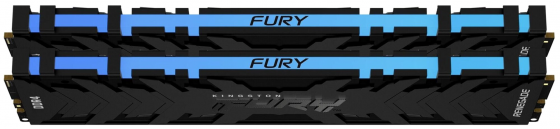 Оперативная память 16gb Kingston Fury Renegade Rgb Ddr4 3600mhz (Kf436c16rbak2/16) (2x8gb Kit) (арт- Донецк