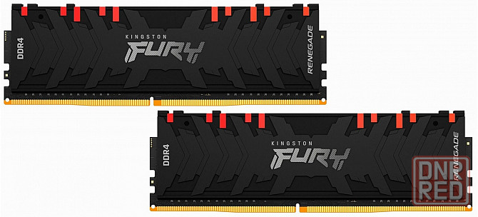 Оперативная память 16gb Kingston Fury Renegade Rgb Ddr4 3600mhz (Kf436c16rbak2/16) (2x8gb Kit) (арт- Донецк - изображение 2