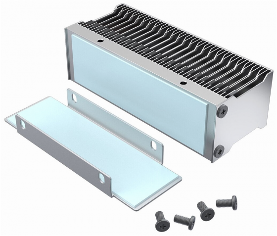 Радиатор для Ssd M.2 Id-Cooling Zero M15, Silver (арт-5558) Донецк