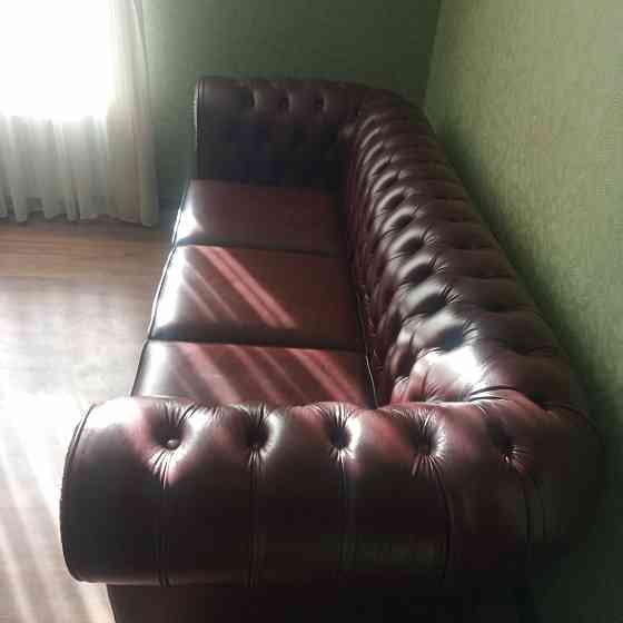 Диван натуральная кожа Донецк