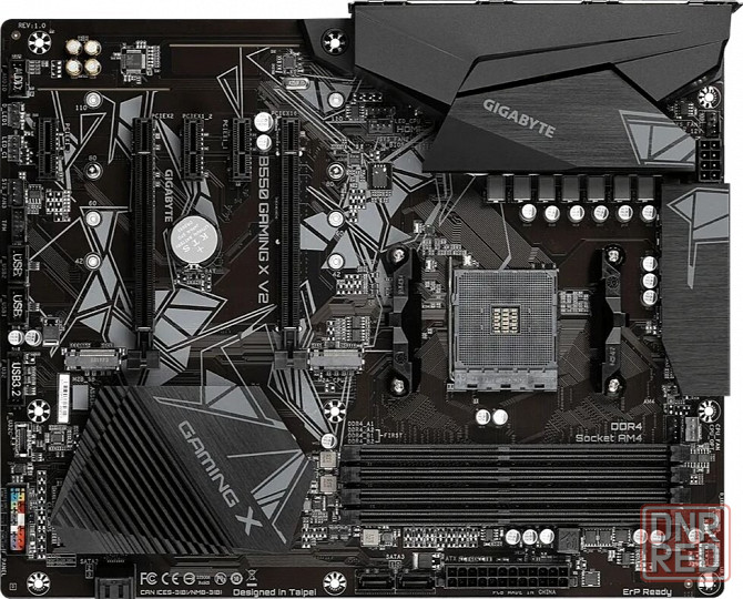 Материнская плата Gigabyte B550 Gaming X V2 (V1.3/V1.4) Soc-Am4 Amd B550 4xddr4 Atx Ac`97 8ch(7.1) G Донецк - изображение 1
