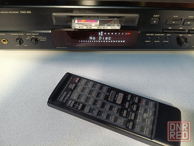 Минидисковая дэка "Denon" -DMD- 800 Донецк - изображение 4