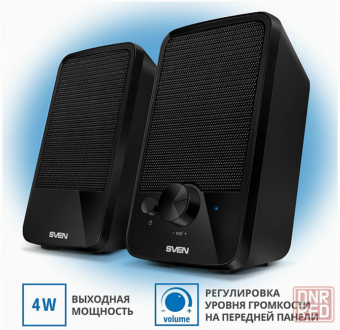 Компьютерная акустика Sven 312, 4 ватт, питание от Usb, Jack 3,5 (арт-3577) Донецк - изображение 4