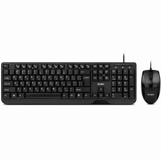 Комплект клавиатура и мышь Sven Kb-S330c черный (Sv-017309) (арт-2368) Донецк