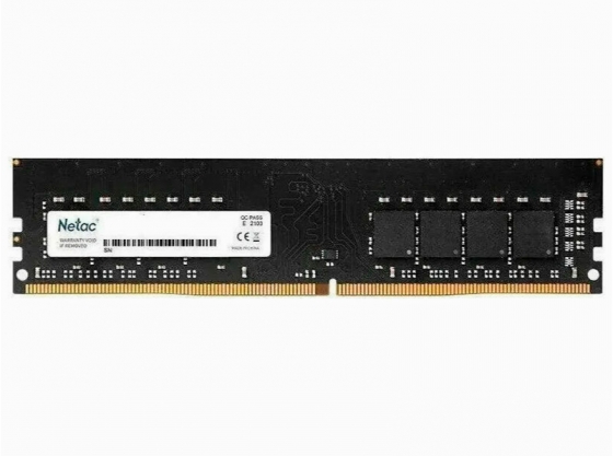 Оперативная память Dimm Ddr4 Pc4-25600 Netac Ntbsd4p32sp-08j, 1х8 гб, 1.2 в кол-во модулей: 1, часто Донецк