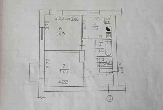 Продается уютная двухкомнатная квартира на бульваре Шевченко в Калининском районе Донецк