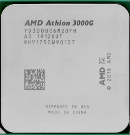 Процессор Amd Athlon 3000g Am4 Oem (арт-9269) Донецк