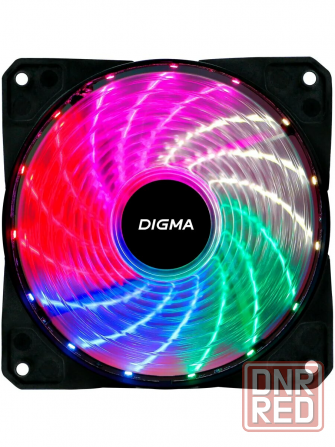 Вентилятор для корпуса Dfan-Frgb2 Rgb 120х120x25 (Molex) (арт-7611) Донецк - изображение 4