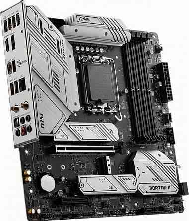 Материнская плата Msi Mag B760m Mortar Wifi Ii Matx Lga1700 4ddr5 Pci-Ex16 Pci-Ex4 3m.2 4sata3 Usb3. Донецк