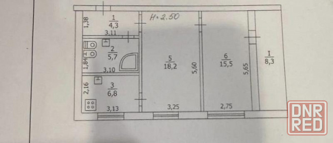 Продажа двухкомнатной квартиры в Червоногвардейском районе, ул. Малиновского Макеевка - изображение 7