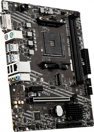 Материнская плата Msi B550m-A Pro, Microatx, поддержка Sli, с 2 разъемами M.2 (арт-3216) Донецк