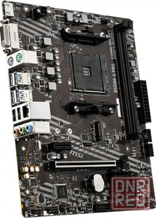 Материнская плата Msi B550m-A Pro, Microatx, поддержка Sli, с 2 разъемами M.2 (арт-3216) Донецк - изображение 4