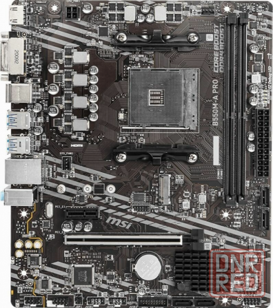 Материнская плата Msi B550m-A Pro, Microatx, поддержка Sli, с 2 разъемами M.2 (арт-3216) Донецк - изображение 2