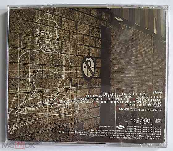 Def Leppard - 1996 "Slang", компакт-диск | CD (Mercury, PHCR-1440), Япония | Japan Донецк