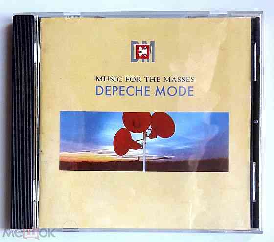 Depeche Mode - 1987 "Music For The Masses", компакт-диск / CD, неофициальное издание, Россия Донецк