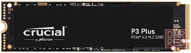 Твердотельный накопитель Ssd M.2 Nvme Crucial P3 Plus 1тб, M.2 2280, Pcie 4.0 X4 (Ct1000p3pssd8) (ар Донецк - изображение 3